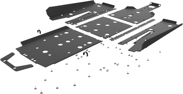 Seizmik Skid Plate - 2 Seat - Polaris - Rzr - Xp 76-10165KIT