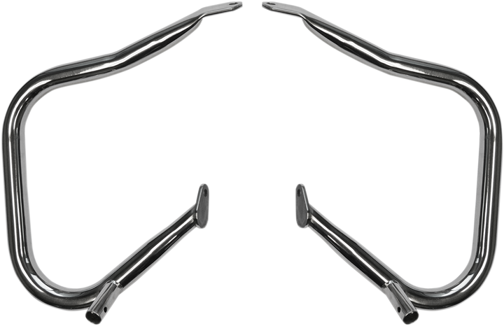 Drag Specialties Rear Saddlebag Bars - Chrome - Touring 0506-0789