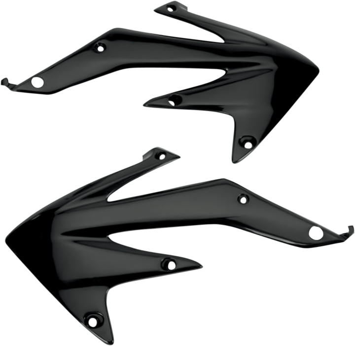 Ufo Radiator Shrouds - Black HO04600-001