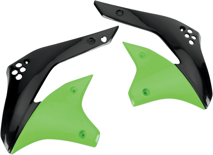Ufo Radiator Shrouds - Green KA03770-026