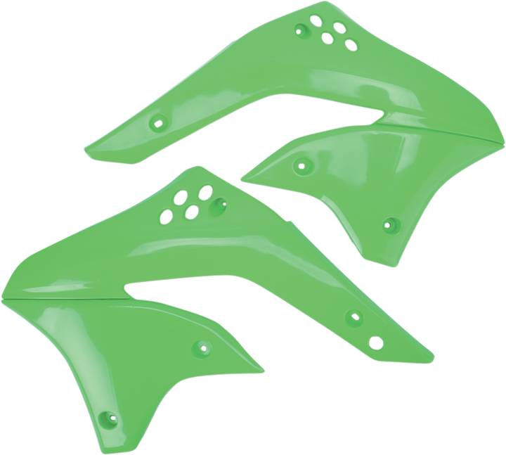 Ufo Radiator Shrouds - Green KA03788-026