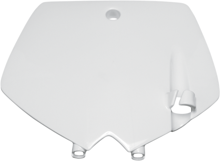 Ufo Front Number Plate - White KT03071-047