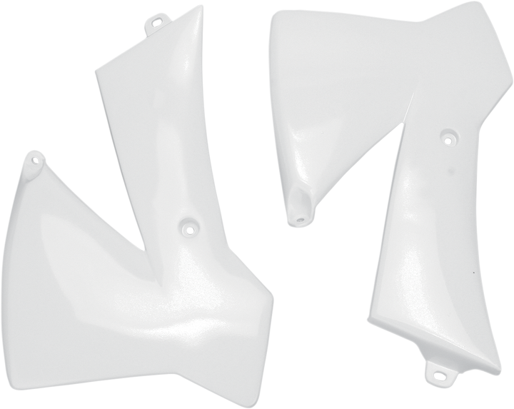 Ufo Radiator Shrouds - White KT03072-047