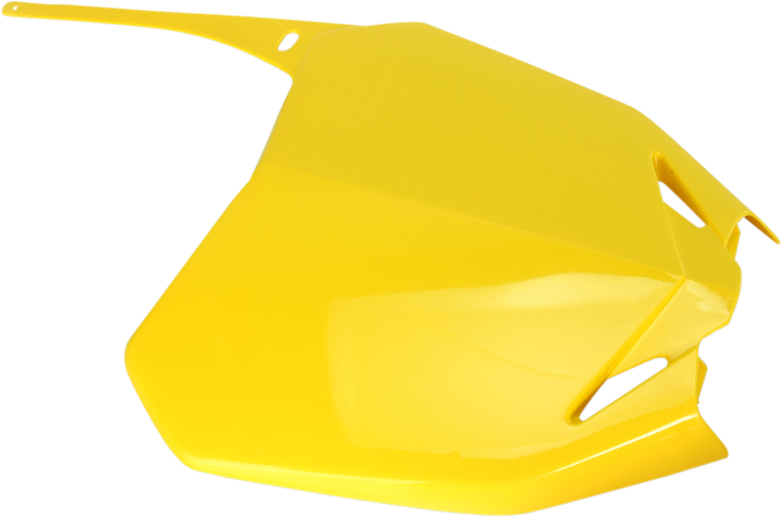 Ufo Front Number Plate - Yellow SU04919-102