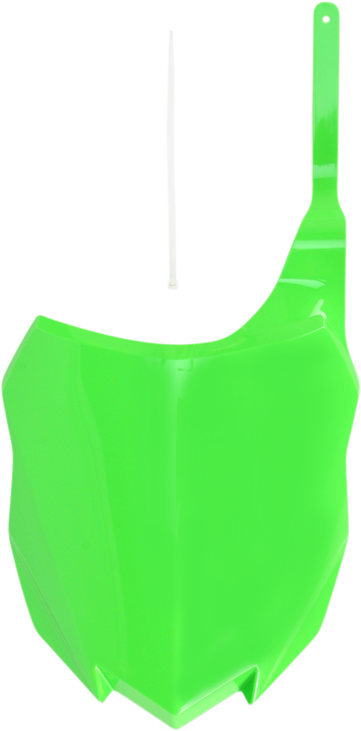Acerbis Front Number Plate - Green 2314150403