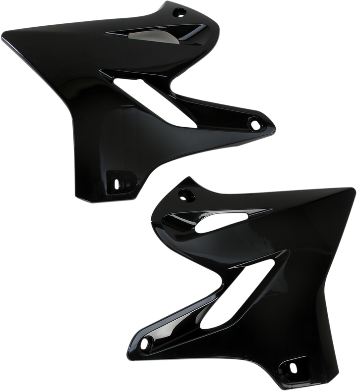 Acerbis Radiator Shrouds - Black 2402980001
