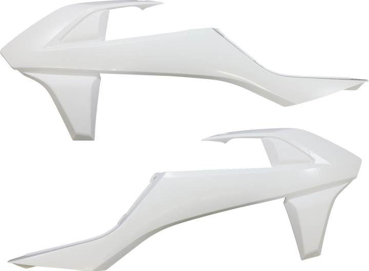 Acerbis Radiator Shrouds - White 2421080002