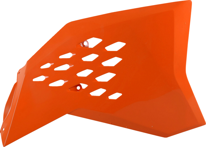 Polisport Radiator Cover - Orange - Ktm 8428200002