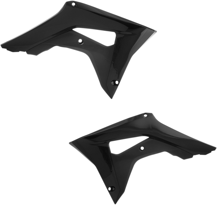 Acerbis Radiator Shrouds - Black 2630660001