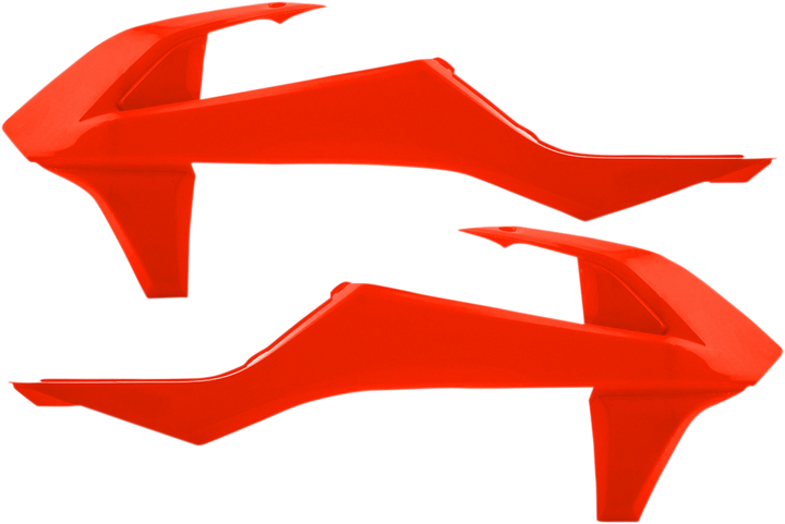 Acerbis Radiator Shrouds - Fluorescent Orange 2421084617