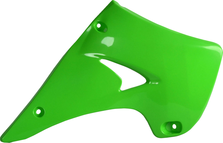 Polisport Radiator Cover - Oem Green - Kx 125/250 8429100007