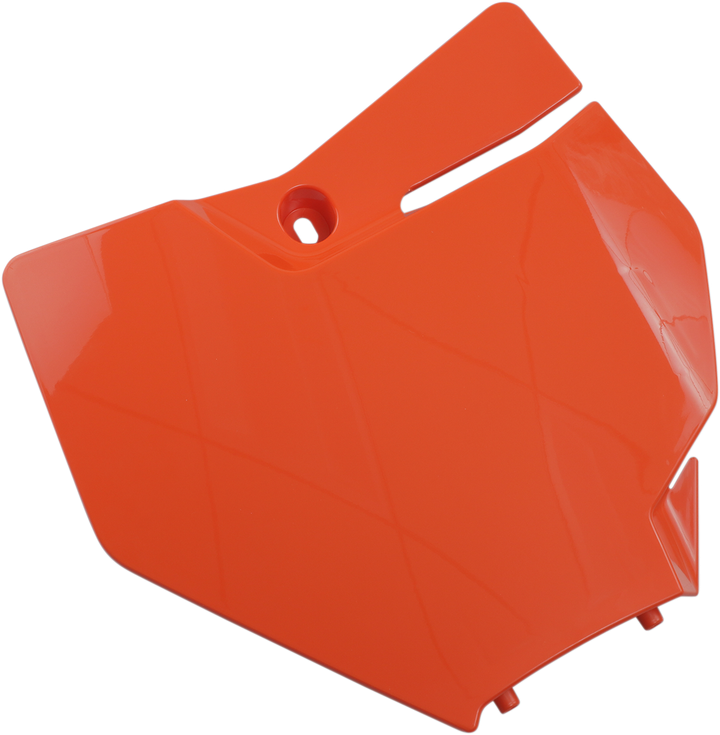 Ufo Front Number Plate - Ktm Orange KT04087-127
