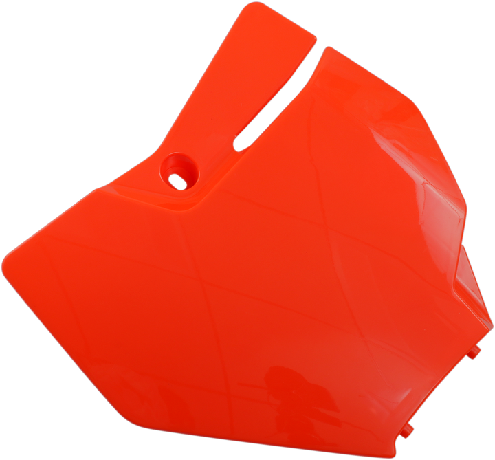 Ufo Front Number Plate - Fluorescent Orange KT04087-FFLU