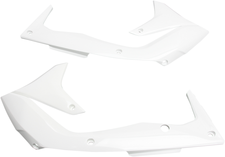 Ufo Radiator Shrouds - White KA04736-047