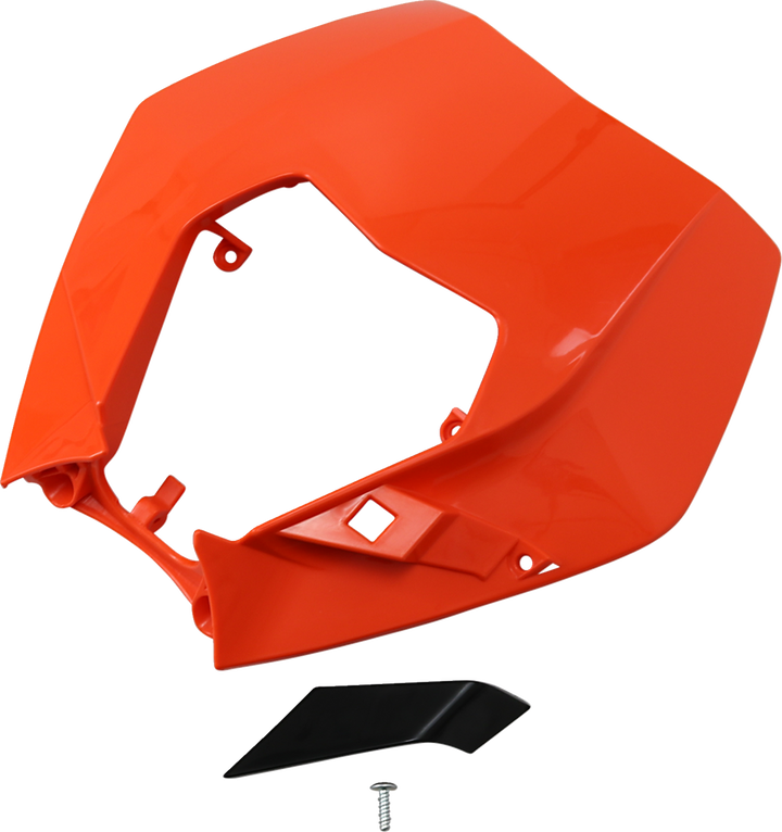 Ufo Replacement Plastic For Oem Headlight - Orange KT04090127
