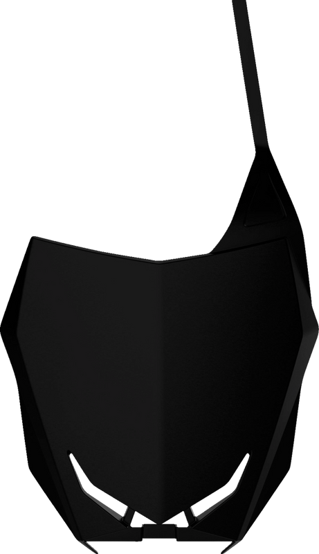 Polisport Number Plate - Restyle - Black - Rm 125/250 8666600002