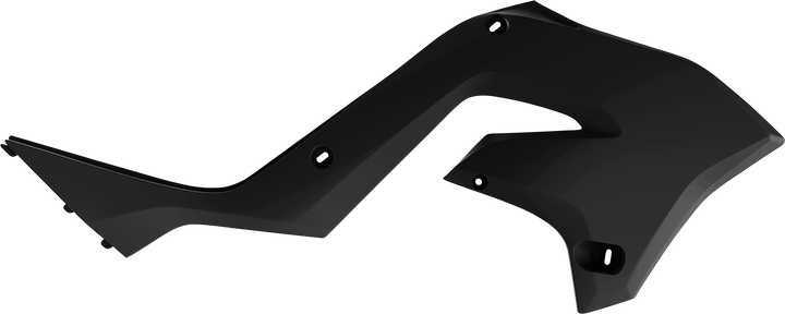 Polisport Radiator Cover - Restyle - Black - Kx 125/250 8425800002