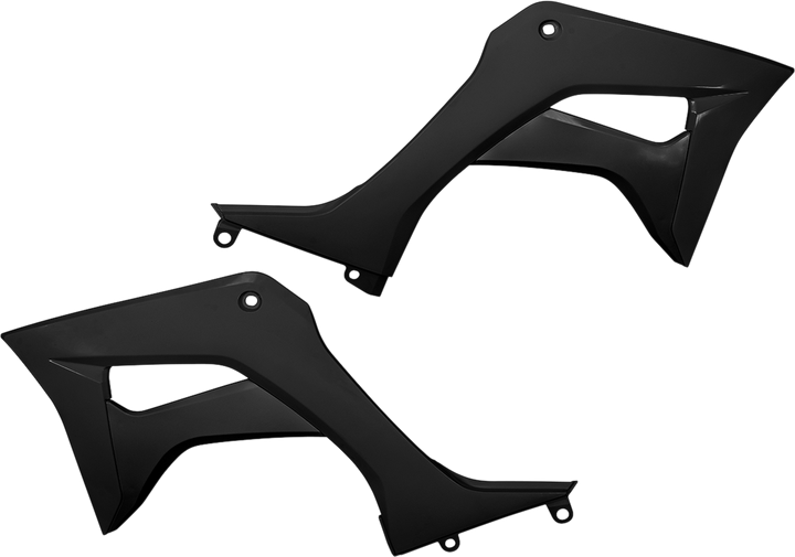 Ufo Radiator Shrouds - Black HO05600-001
