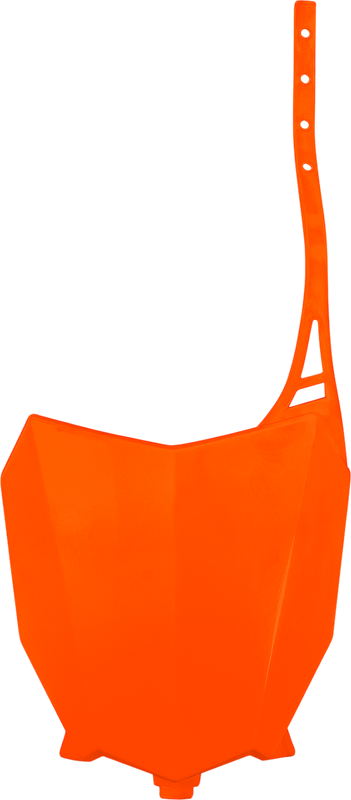 Ufo Front Number Plate - Fluorescent Orange HO05602-FFLU