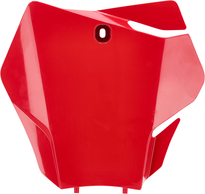 Acerbis Front Number Plate - Red 2872760004