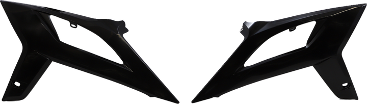 Acerbis Radiator Shrouds - Black 2936310001
