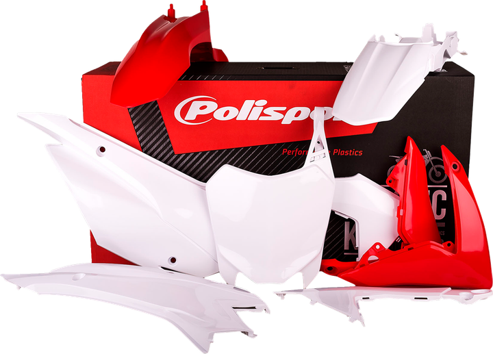 Polisport Body Kit - Complete - Oem Red/White - Crf 110F 90537