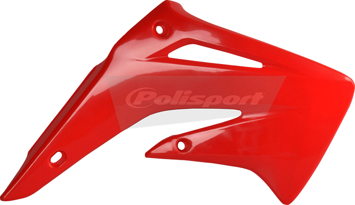Polisport Radiator Cover - '04 Oem Red - Cr 85R 8410600001