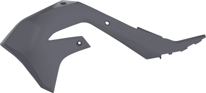 Polisport Radiator Cover - Gray - Kx 450F 8423400004