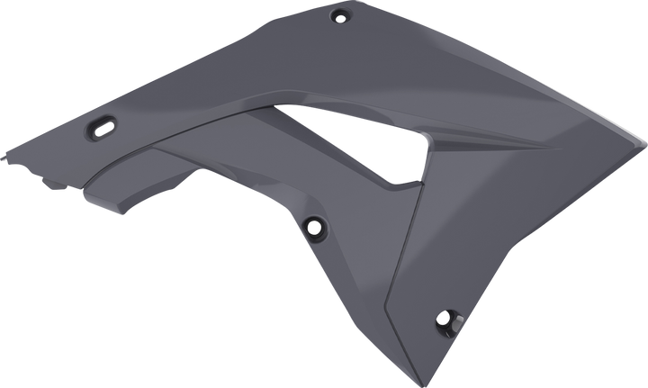 Polisport Radiator Cover - Restyle - Gray - Cr 125R/250R 8421600004