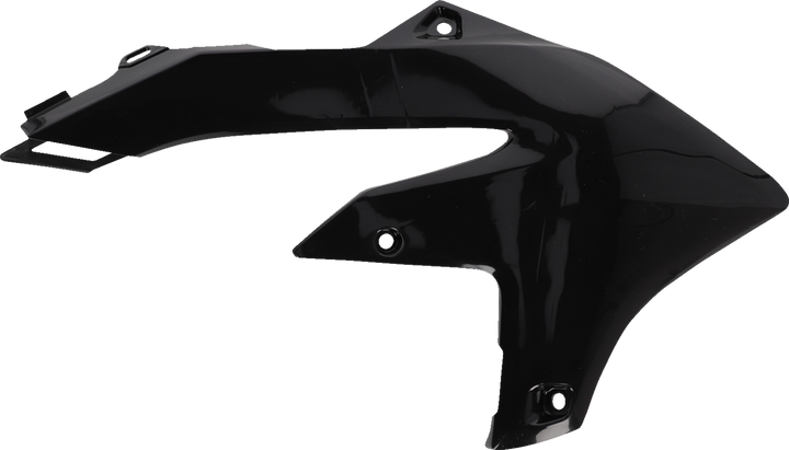 Cycra Replica Radiator Shrouds - Black - Yamaha 1CYC-1787-12