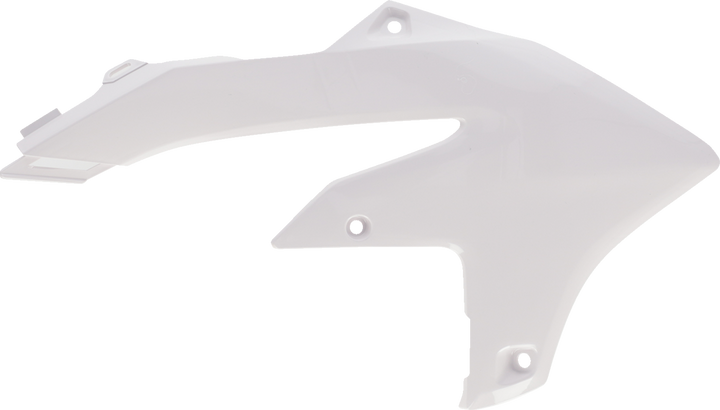 Cycra Replica Radiator Shrouds - White - Yamaha 1CYC-1787-30