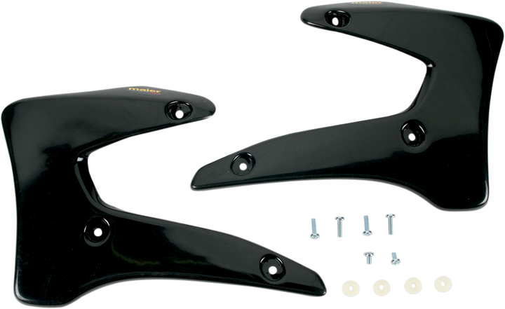Maier Radiator Scoops - Ttr125 - Black 600010