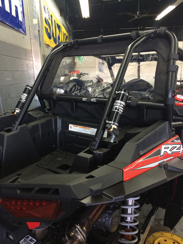 Moose Offroad Rear Dust Panel - Rzr/S RZR15RW-11