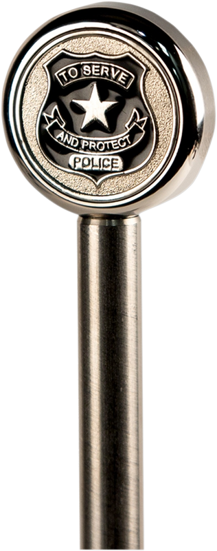 Pro Pad Police Flag Topper - 13" POLE13-POLT