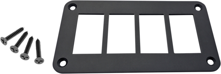 Moose Offroad Universal Dash Plate - 4 Switches 4PP-ADA