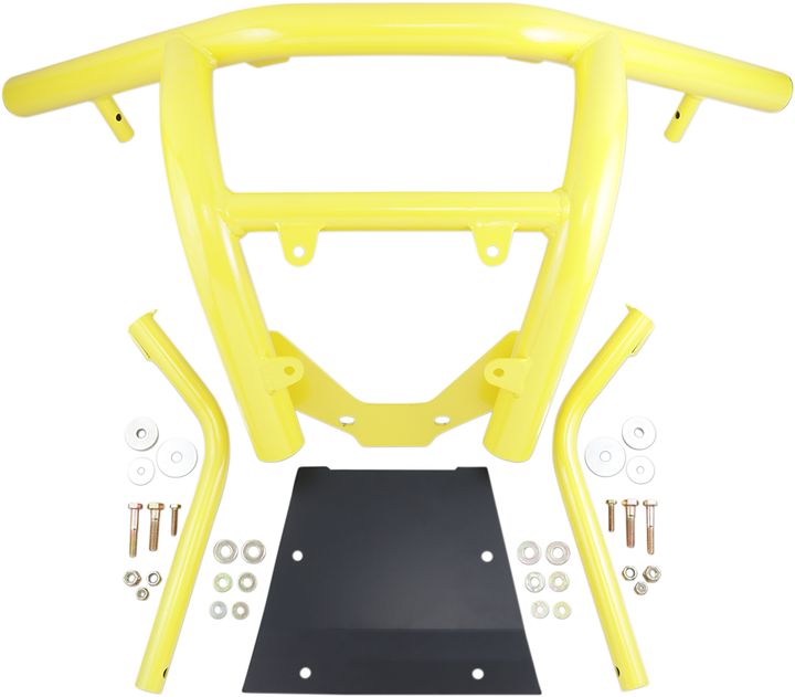 Moose Offroad Front Bumper - Yellow - Maverick 0530-1457