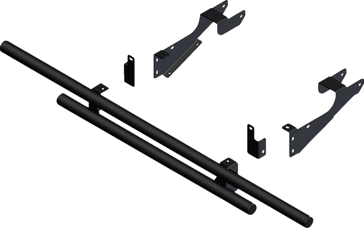 Kfi Products Rear Bumper - Round - Black - Polaris - Ranger '16-'25 101850