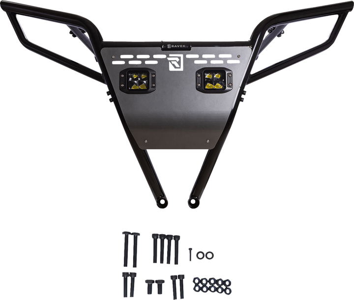Ravek Rear Bumper - Plug & Play Reverse Led Lighting - Polaris - Rzr 64-308BKL