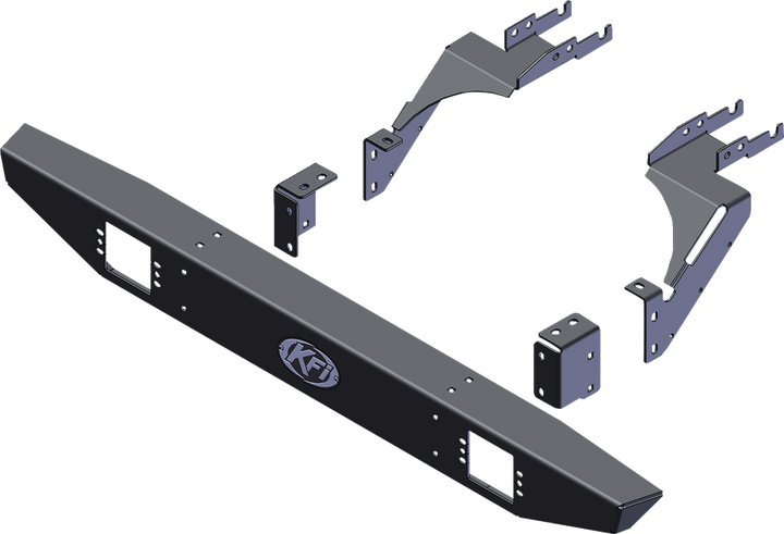 Kfi Products Rear Bumper - Formed - Polaris - General '21-'24 102080