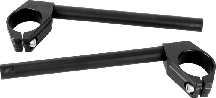 Gilles Tooling Gp Light 2 Clip-Ons - Street - 50 Mm - Black GPL2-500