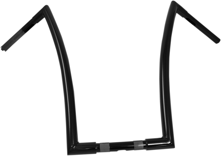 Todd'S Cycle 1-1/4" Strip Handlebar - 20" Rise - Black 0601-3977