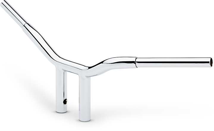 La Choppers Kage Fighter Welded Straight-Riser Handlebar - One Piece - 8" - Chrome LA-7337-08
