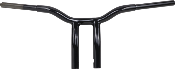 La Choppers Kage Fighter Welded Bent-Riser Handlebar - One Piece - 10" - Black LA-7338-10B