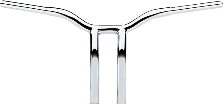 La Choppers Kage Fighter Welded Bent-Riser Handlebar - One Piece - 12" - Chrome LA-7338-12