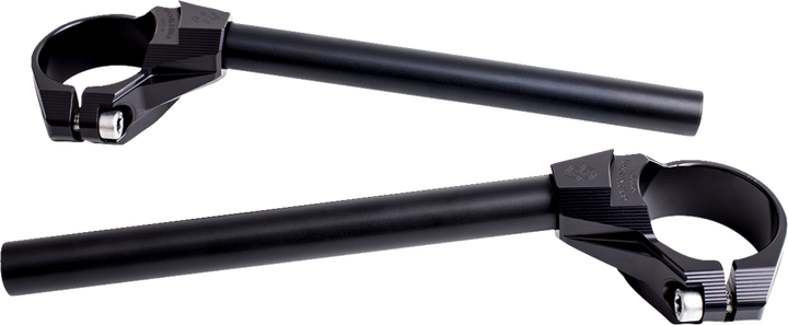 Gilles Tooling Gp Light 2 Clip-Ons - Race - 55 Mm - Black GPL2-550-RACE