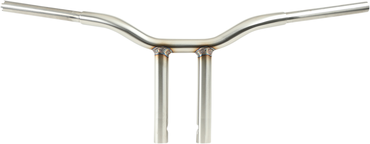 La Choppers Kage Fighter Welded Straight-Riser Handlebar - One Piece - 12" - Stainless Steel LA-7337-12SS