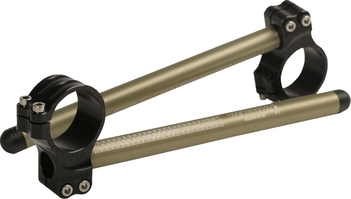 Renthal Replacement Clip-On Handlebar - Original - 48 Mm - Silver CL104