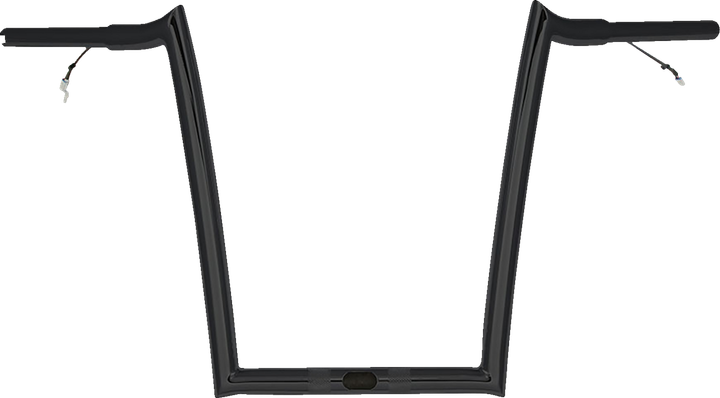 Paul Yaffe Bagger Nation Pre-Wired Handlebar - Oem - 14" - Black PYO:OEMPW-15L-14 B