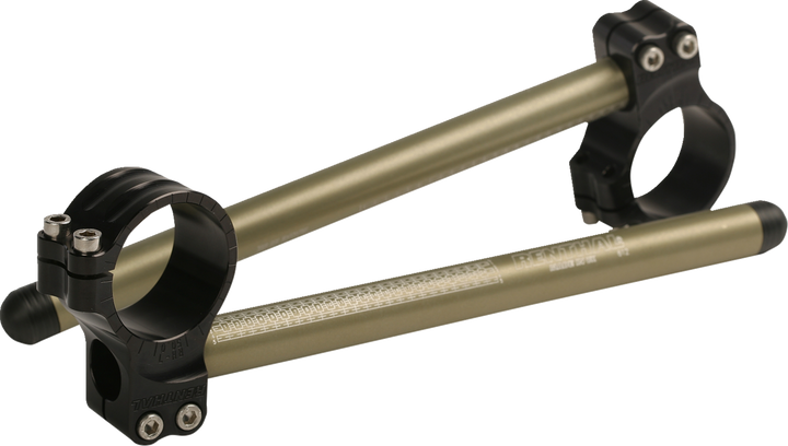 Renthal Replacement Clip-On Handlebar - Original - 50 Mm - Silver CL100