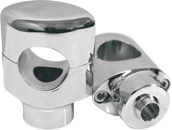 La Choppers Springer Handlebar Riser Kit - Hefty - Chrome LA-7410-00